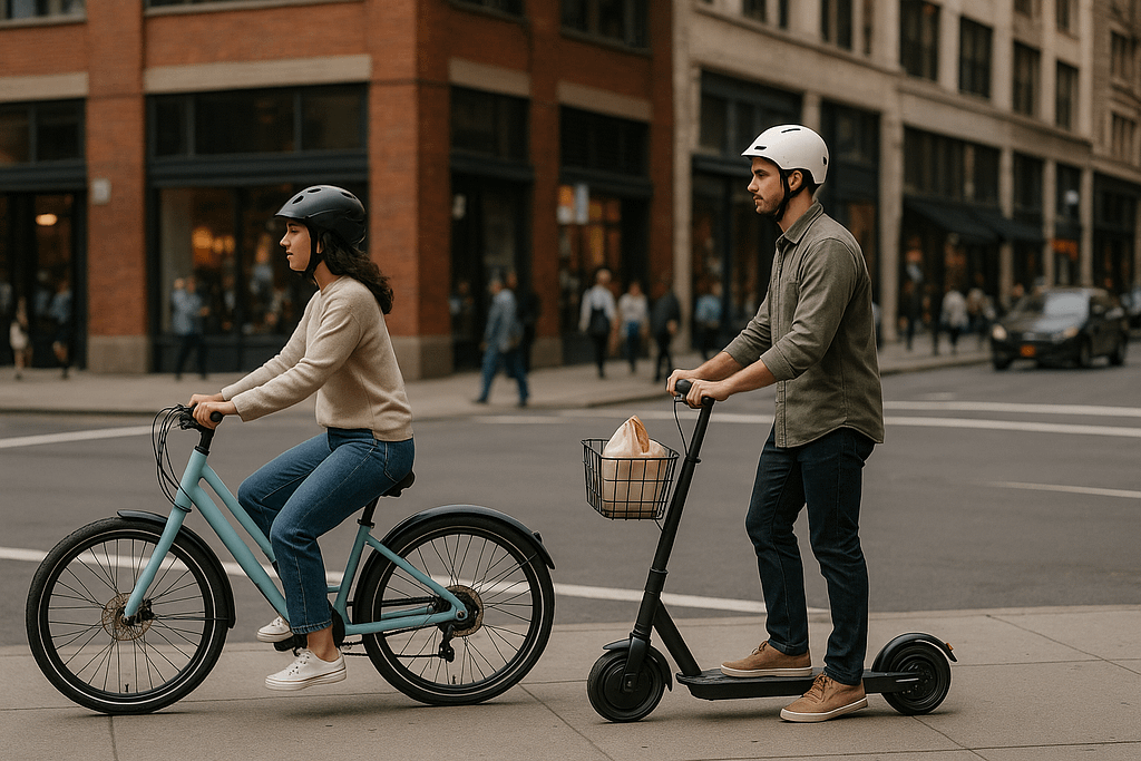 E-Bike and E-Scooter