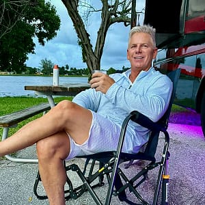 Relaxing RV Evening